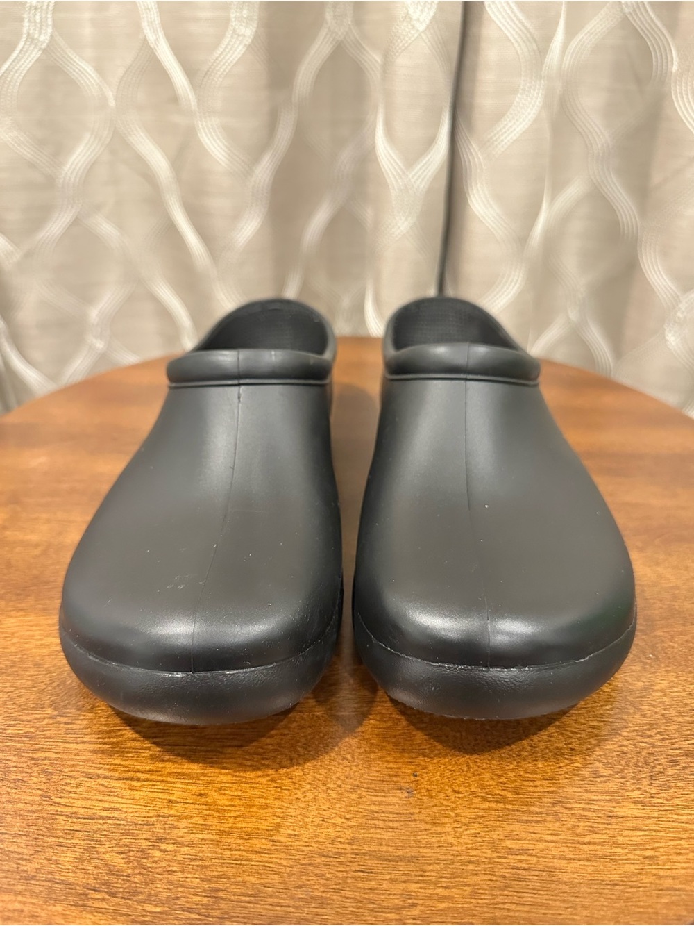 Sloggers Men's Black Short Clog Slip On Rain Shoes, Size 11